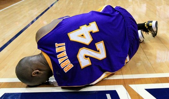 Kobe Bryant injured and out indefinitely