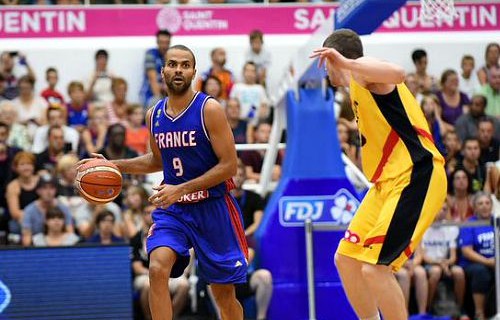 Tony Parker Leads France over Belgium, 74-72
