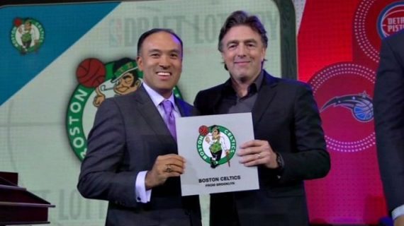 Boston Celtics win 2017 NBA Draft Lottery