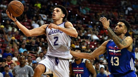 NBA Summer League: Lonzo Ball drops 36 points on Sixers