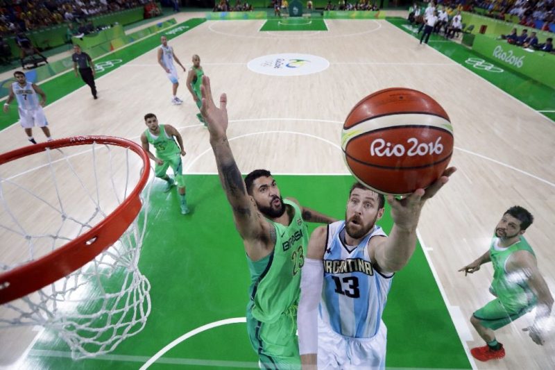 Brazil vs Argentina Basketball Olympics