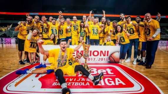 BK Ventspils Crowned 2018 LBL Champions