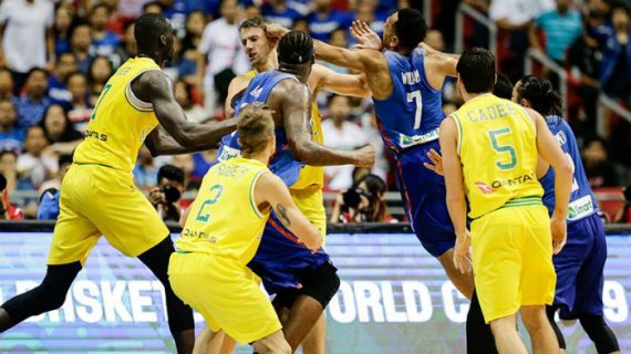FIBA Hands Out Sanctions After PHI-AUS Brawl