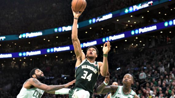 NBA Playoffs: Giannis Powers Bucks to 3-1 Lead Over Celtics