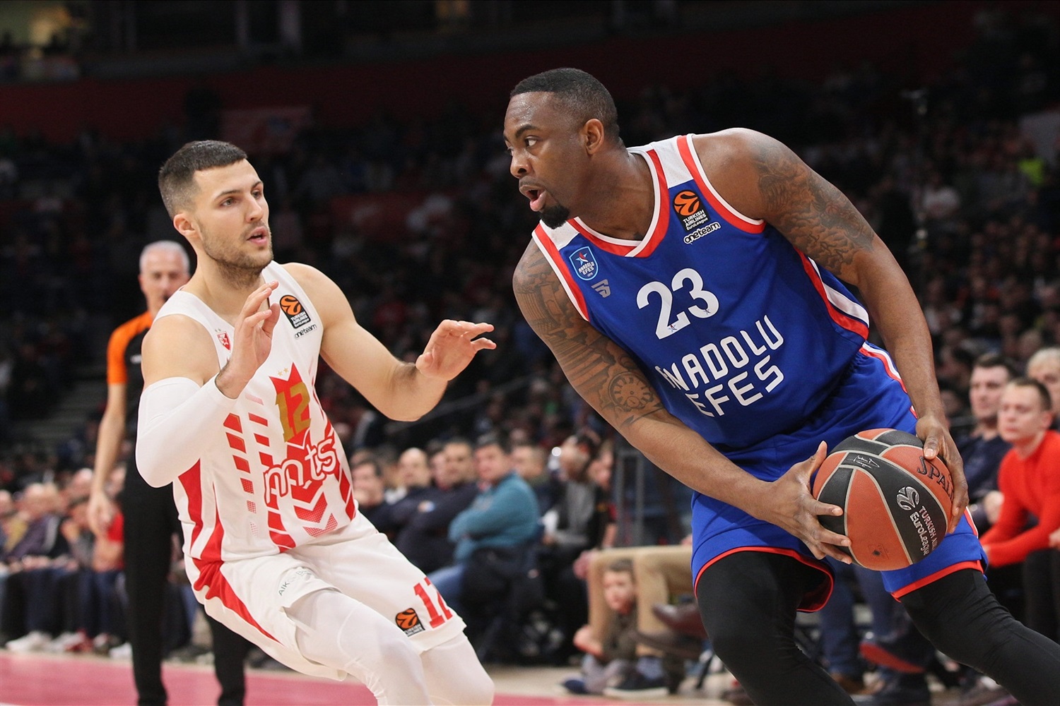 James Anderson Anadolu Efes Crvena Zvezda EuroLeague Basketball