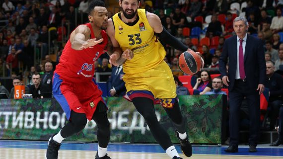 Barcelona earns first win in Moscow since 2012; advances to the EuroLeague playoffs