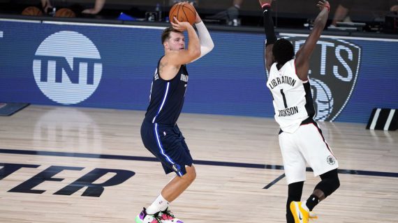 Luka Doncic nails clutch 3 to sink Clippers in OT