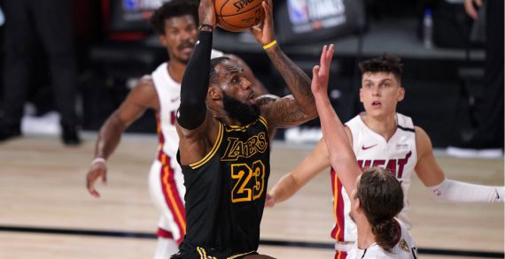 Los Angeles Lakers take 2-0 lead in NBA Finals