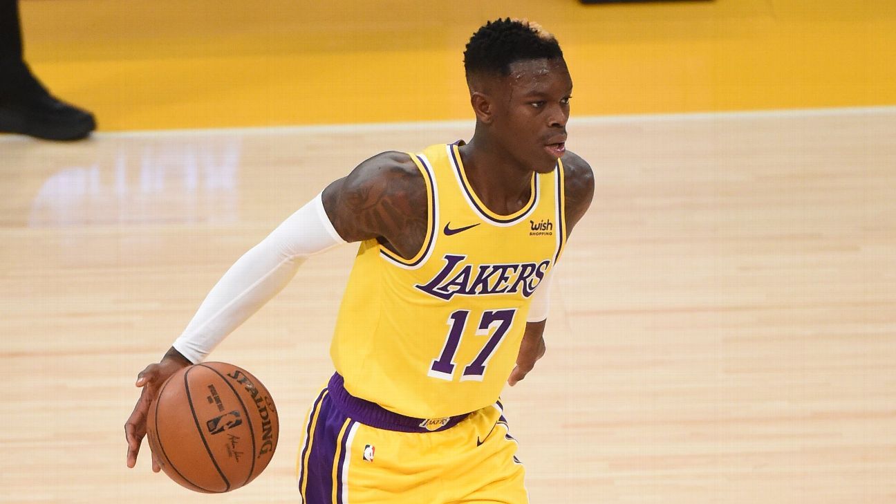 Los Angeles Lakers guard Dennis Schroder out 10-14 days