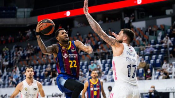 FC Barcelona whips Real Madrid in Game 1 of Spanish League finals