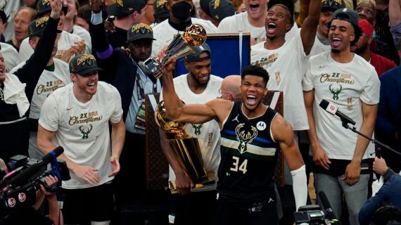 Milwaukee Bucks win NBA title for the first time in 50 years