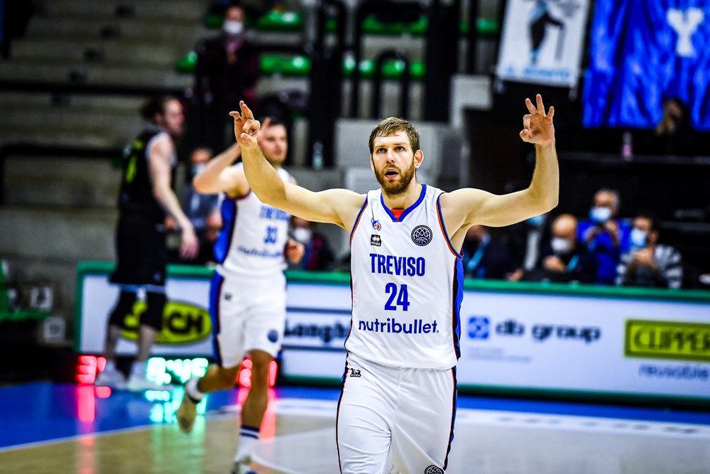 Treviso undefeated in FIBA Champions League