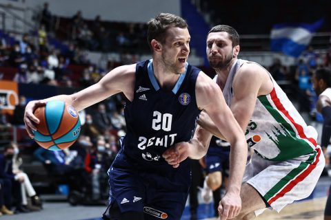 Only one victory separates the first four teams in VTB standings