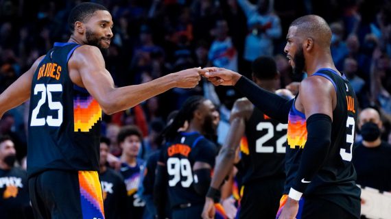 Phoenix Suns beat Golden State Warriors in clash of titans