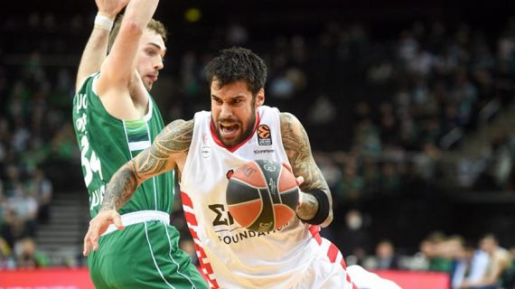 Olympiacos triumphs in Euroleague makeup game