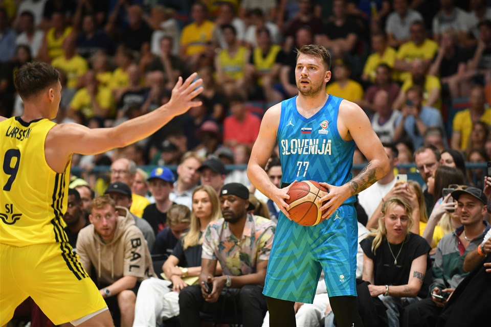 Doncic plays world cup qualifiers