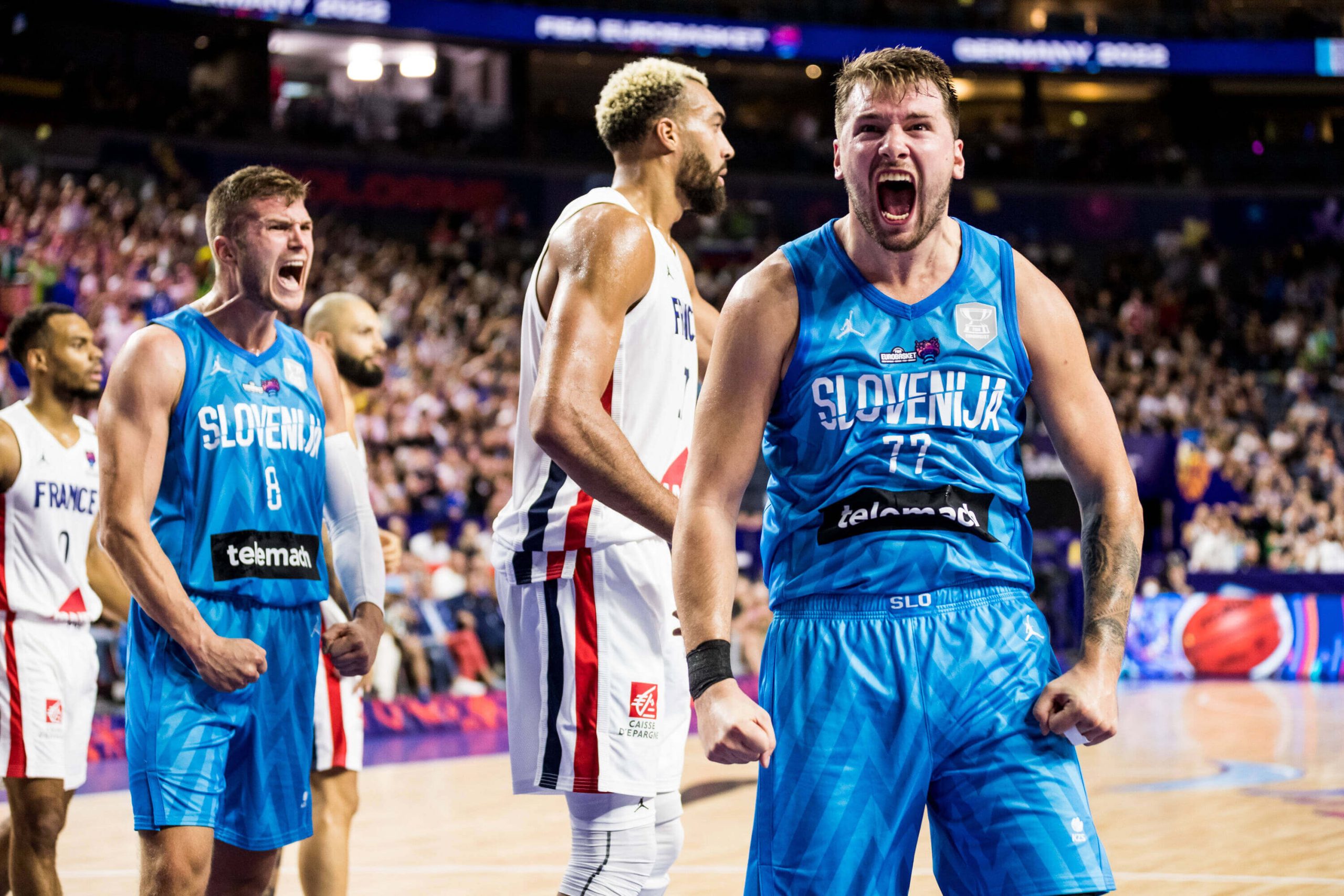 Slovenia beats France FIBA Eurobasket 2022