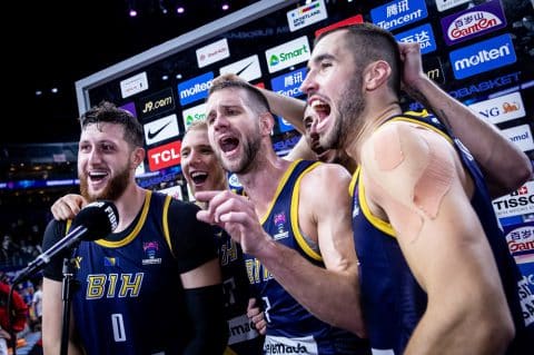 Bosnia and Hercegovina shock reigning champs Slovenia at FIBA Eurobasket 2022
