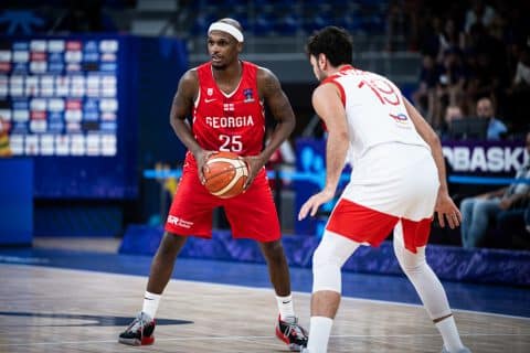 Georgia survives a double-overtime nail-biter against Turkey at FIBA Eurobasket 2022