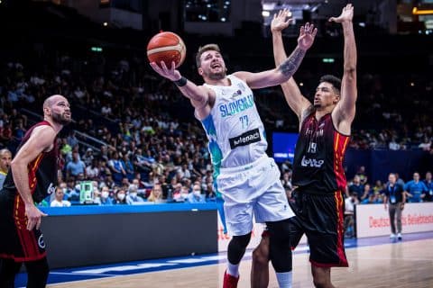 Slovenia beats Belgium at FIBA EuroBasket 2022
