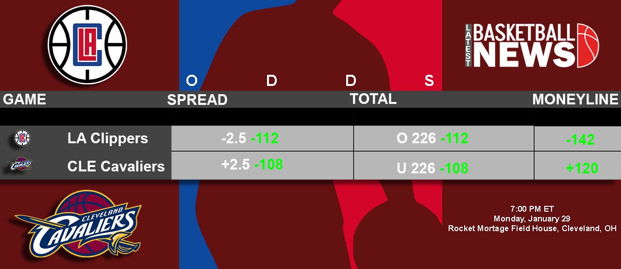 LA Clippers vs CLE Cavaliers